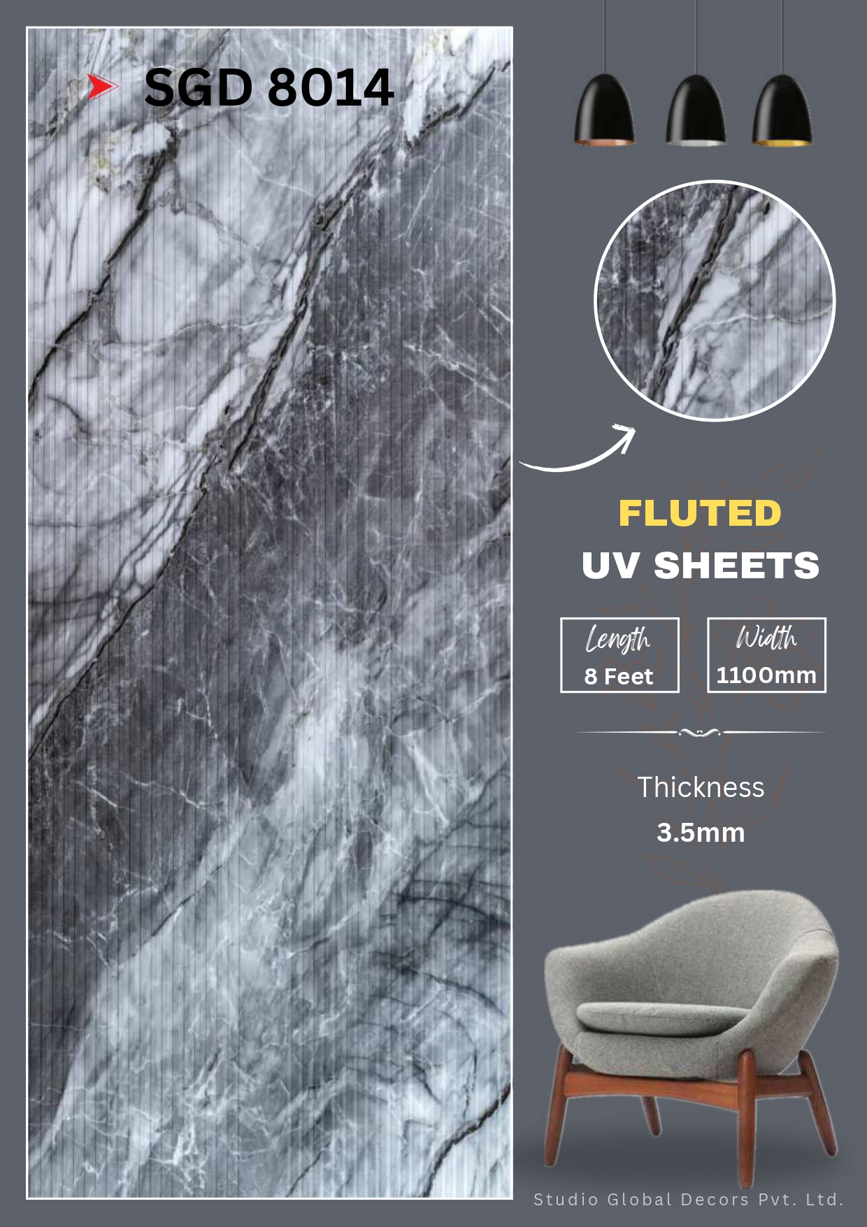 UV SHEET FLUTED